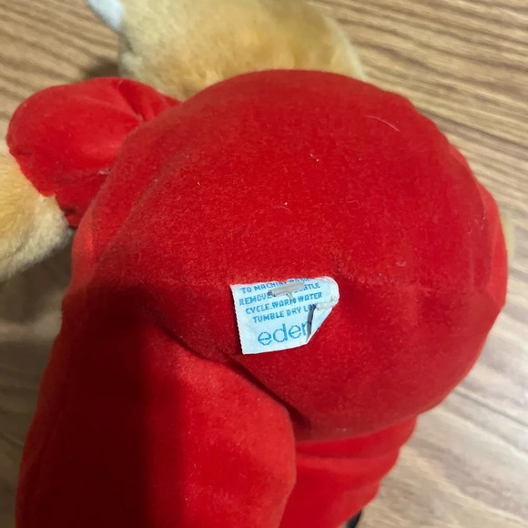 Vintage Eden Red Pajama Teddy Bear - Picture 4 of 5